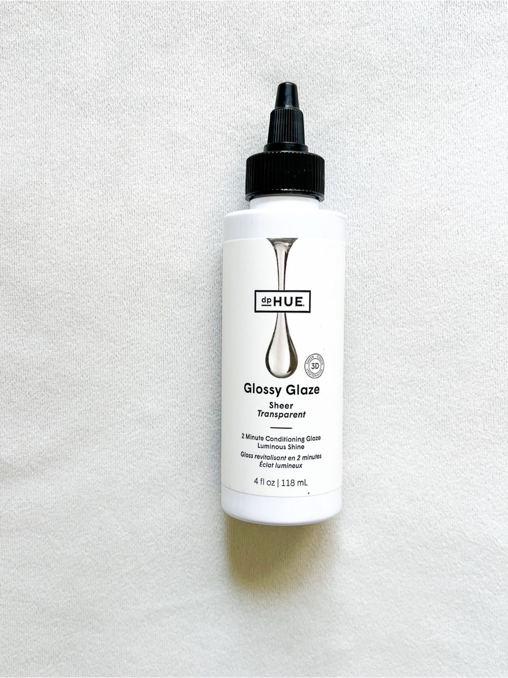 dpHUE Glossy Glaze Sheer Conditioning Shine - White & Black